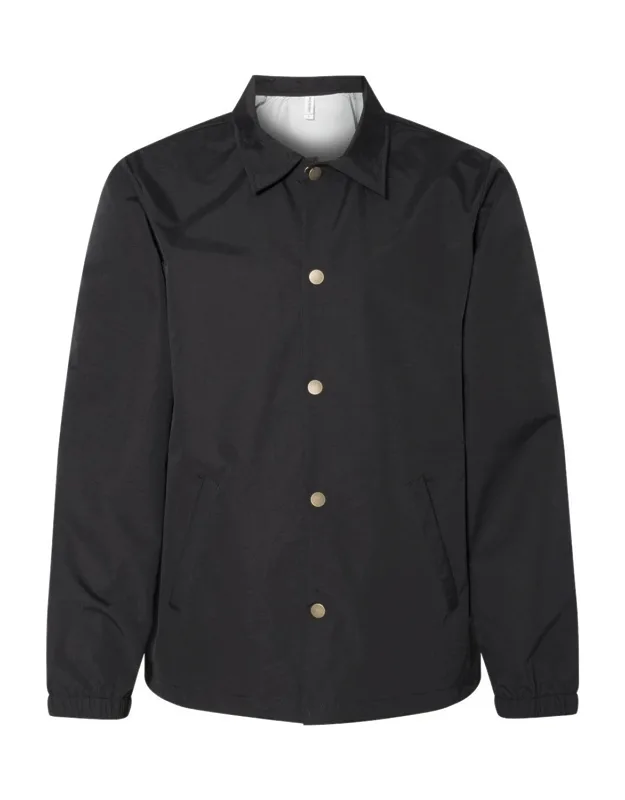 Water-resistant Windbreaker Coach Jacket