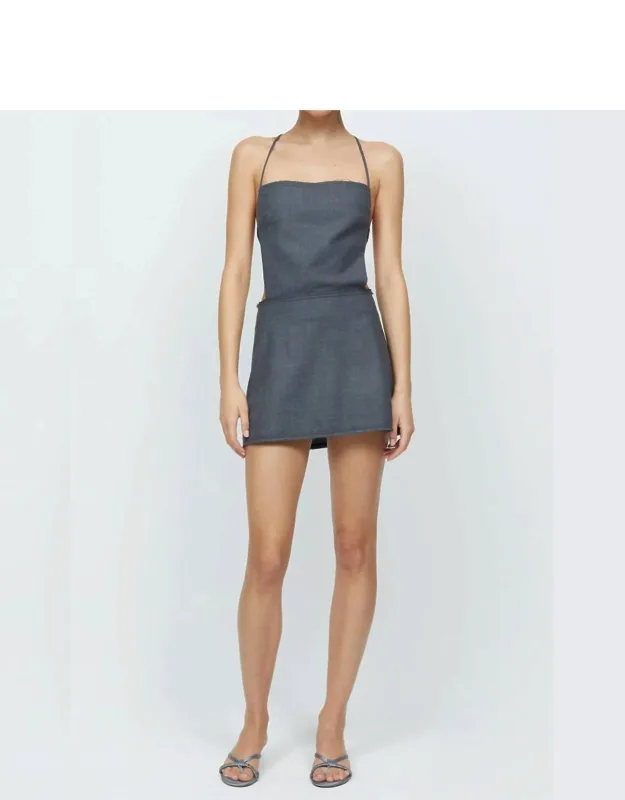 Heidi Apron Mini Dress