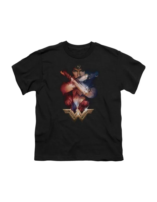 Wonder Woman Movie Arms Crossed Short Sleeve Tee - Stylish For Everyday Wear