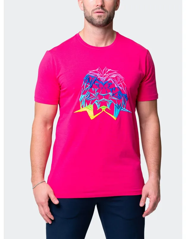 Tee With Luxe Cotton And Eye-catching Details
