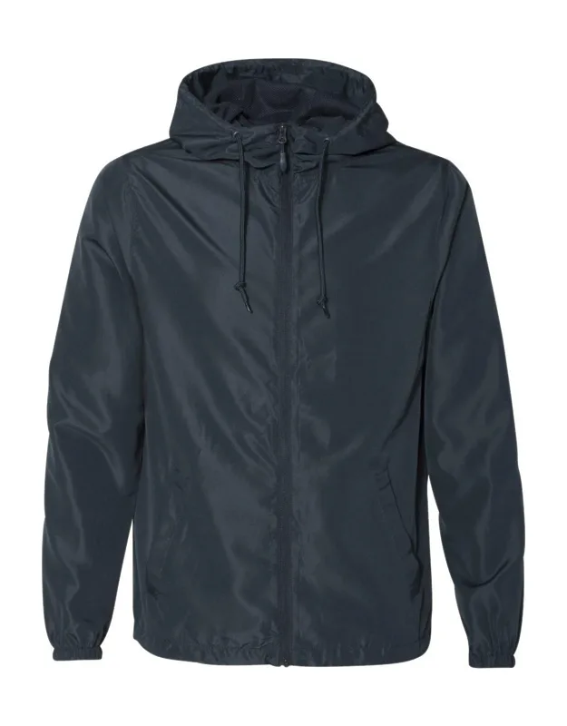 Lightweight Windbreaker Full-zip Jacket