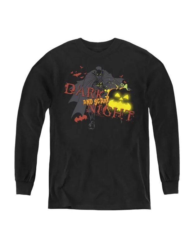 Batman Dark And Scary Night Long Sleeve Tee