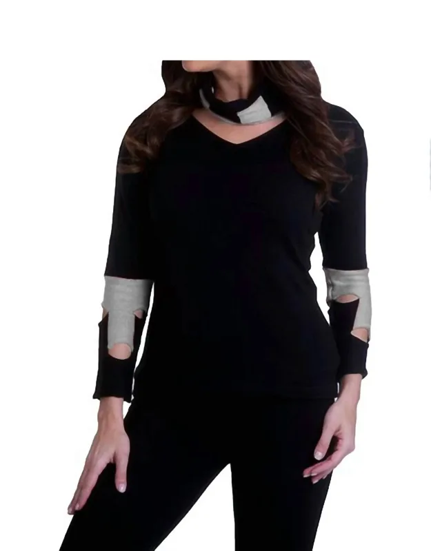 Cut Work Sweater