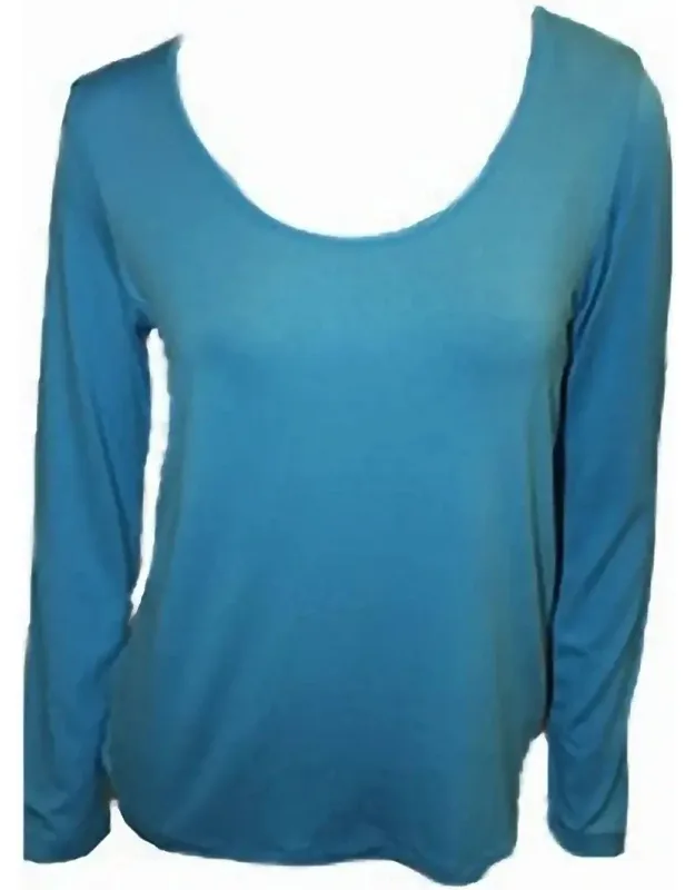 Scoop-neck Top