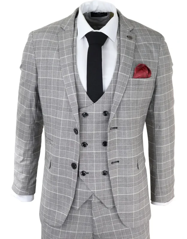 Prince Of Wales Check Suit