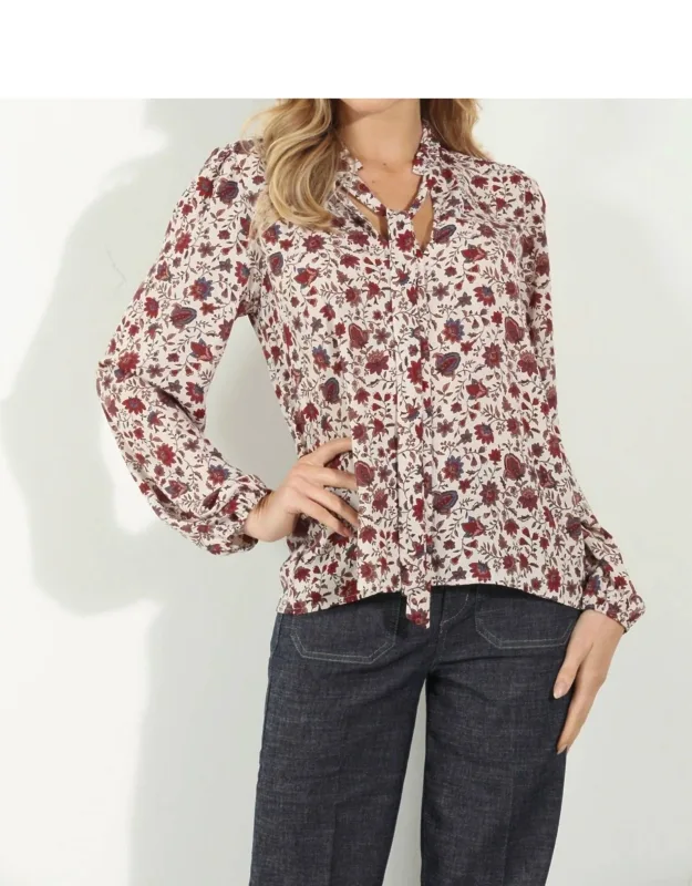Tie Neck Blouse