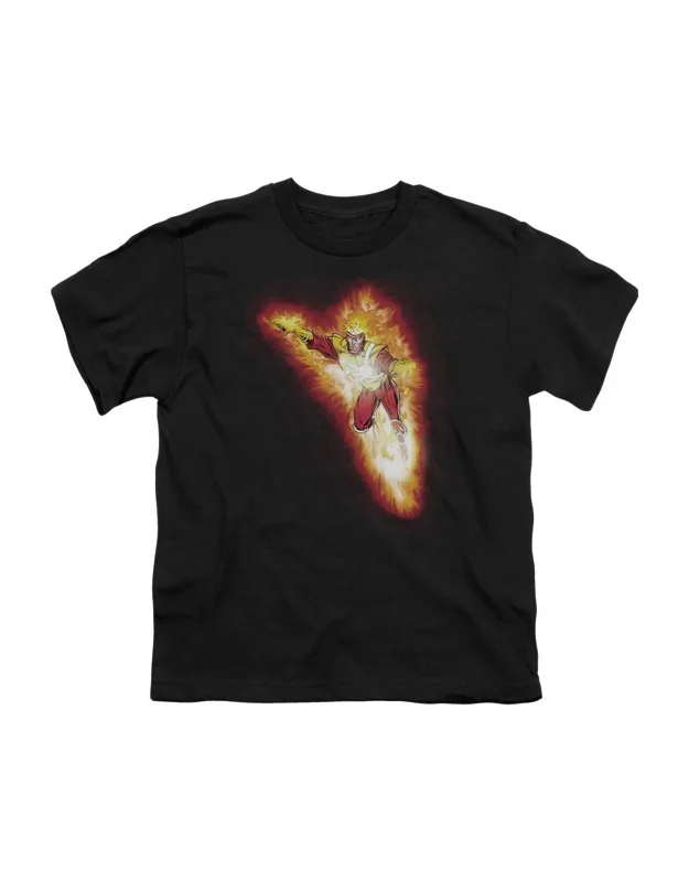 Justice League Of America Firestorm Blaze Short Sleeve Tee - Stylish For Everyday Wear