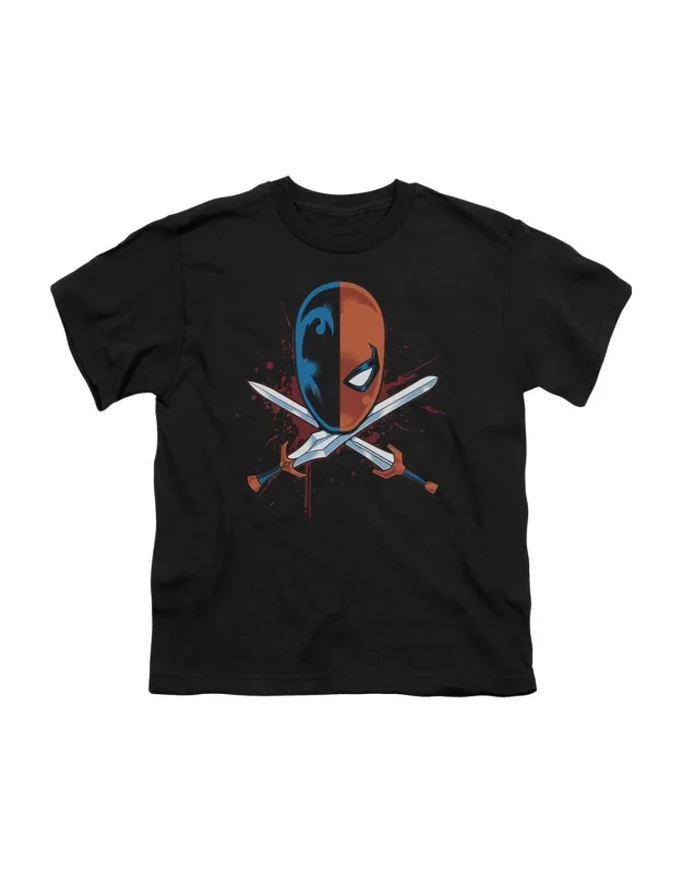 Justice League Of America Crossed Swords Short Sleeve Tee - Stylish For Everyday Wear