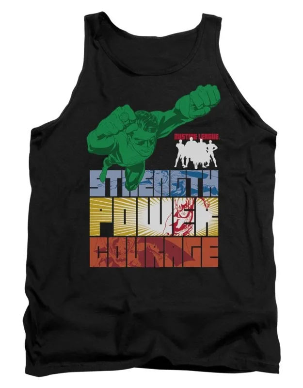 Justice League Of America Heroic Qualities Tank Top