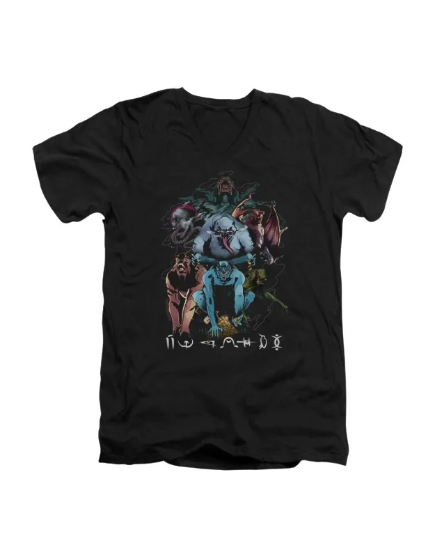 Sins Short Sleeve V Neck Premium Cotton T-shirt