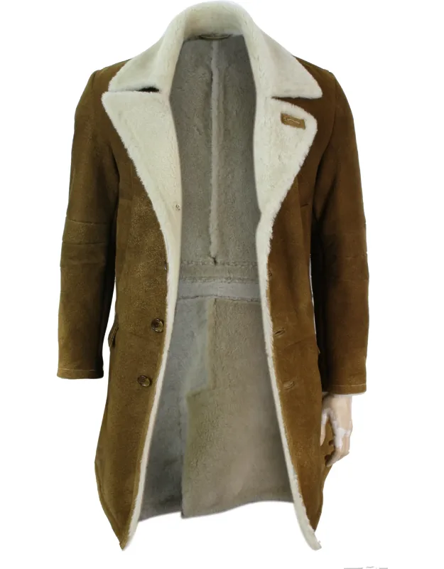 Sheepskin Crombi Overcoat