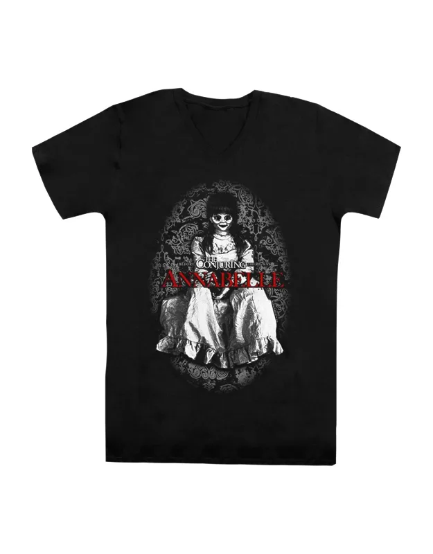 Annabelle Short Sleeve V Neck Premium Cotton Tee