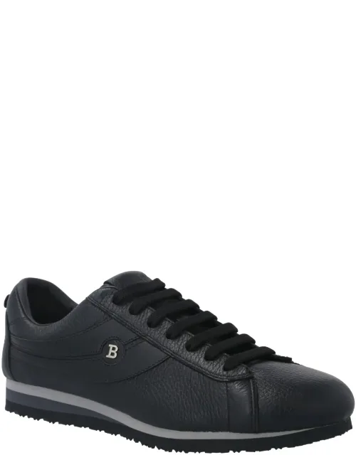 Bredy Deer Grained Leather Sneakers