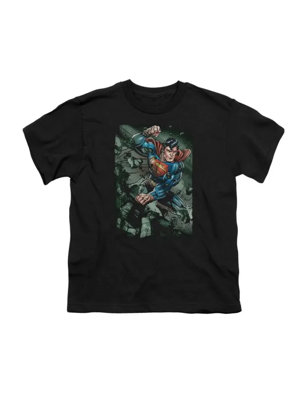 Superman Indestructible Short Sleeve Tee - Stylish Everyday Wear, 100% Cotton