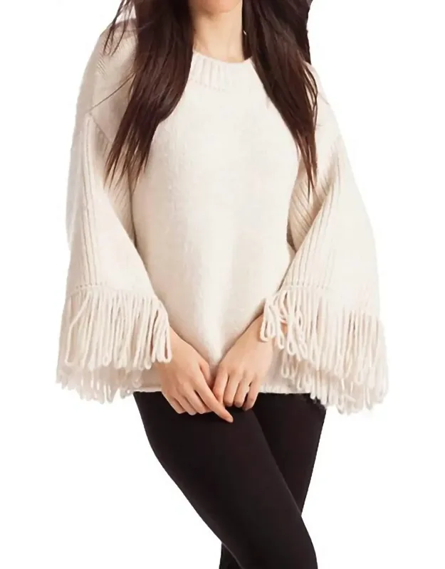 Ribbed V-neck Sweater