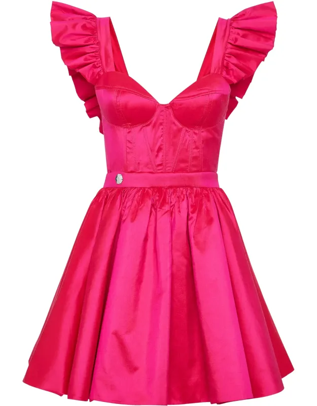Silk Mini Dress