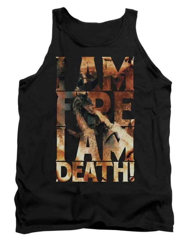 Hobbit I Am Fire Tank Top