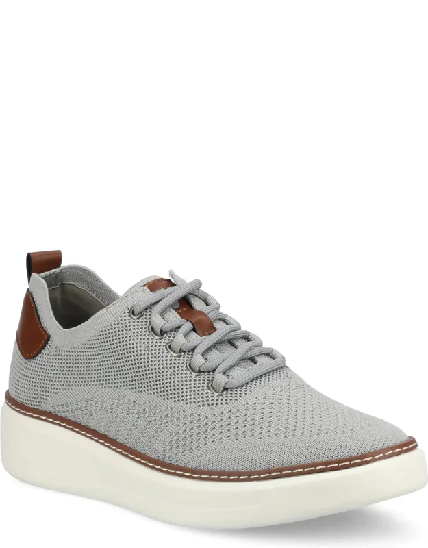 Norris Casual Sneaker With Breathable Knit Fabric And Vance Comfort System Insole