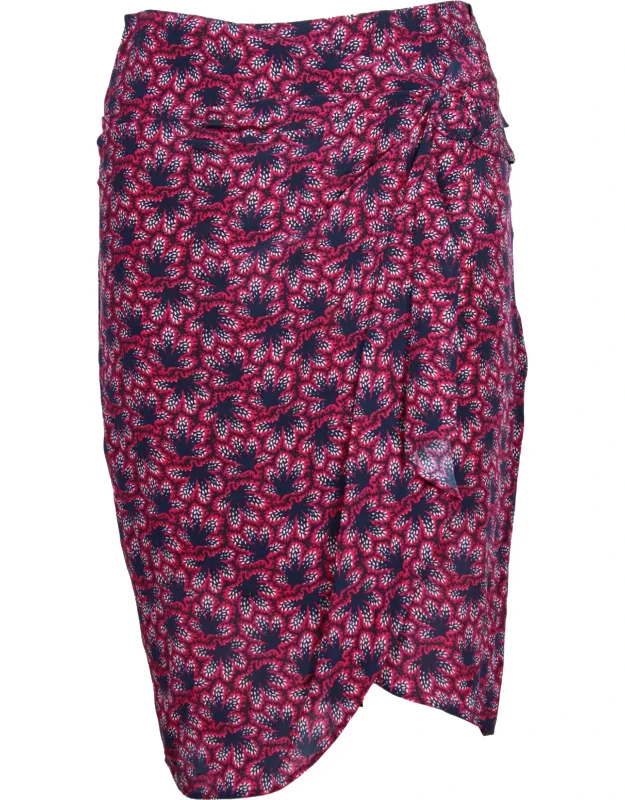 Wrap-effect Skirt
