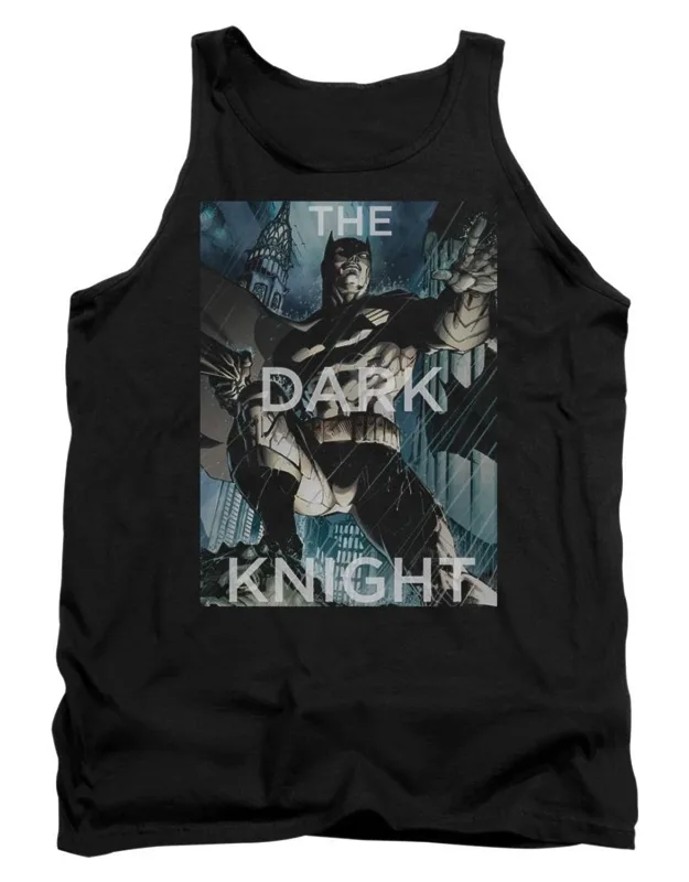 Batman Fighting The Storm Tank Top