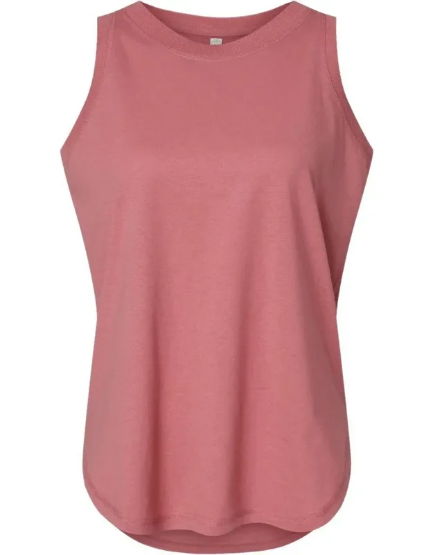 Lat Relaxed Fine Jersey Tank - 4.5 Oz., 100% Combed Ring-spun Cotton, Easytear Label