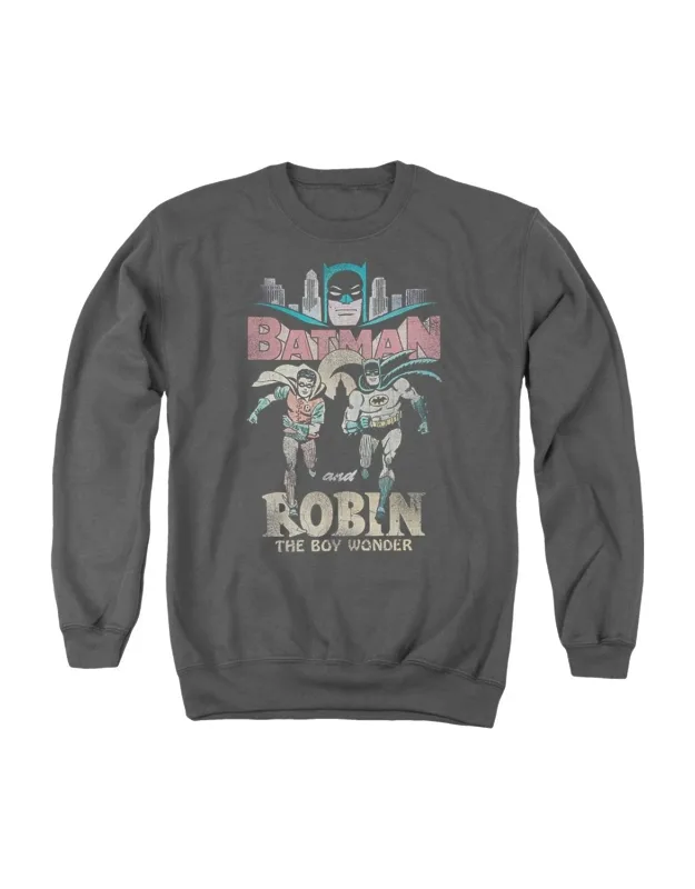 Batman Classic Tv Duo Crewneck Sweatshirt