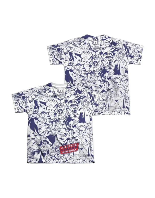 Justice All Around Short Sleeve Poly Crew Tee
