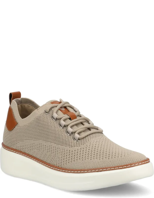 Vance Norris Lace-up Casual Knit Sneaker With 6mm Comfort System Insole