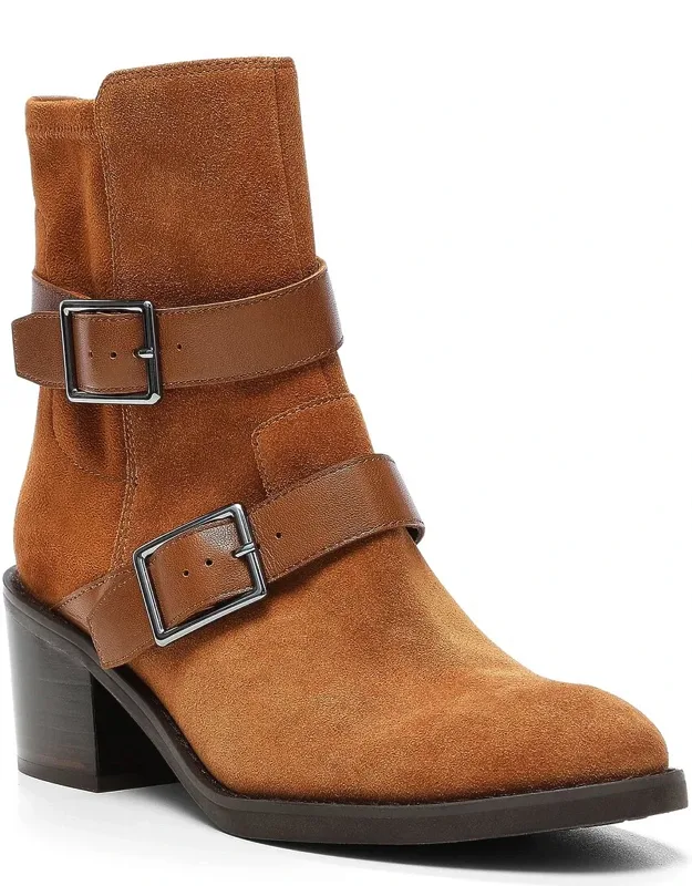 Darby Leather & Suede Booties