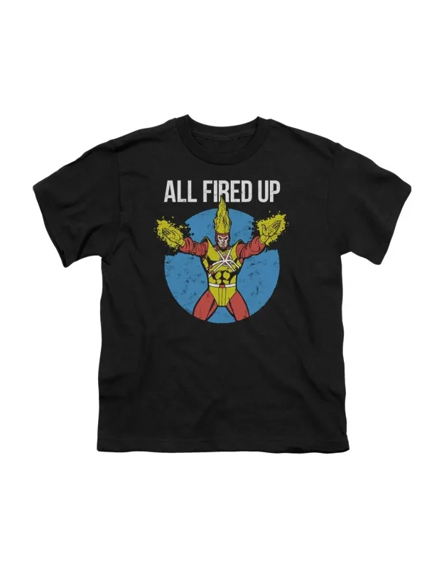Justice League Of America Firestorms Party Short Sleeve Tee - Stylish For Everyday Wear