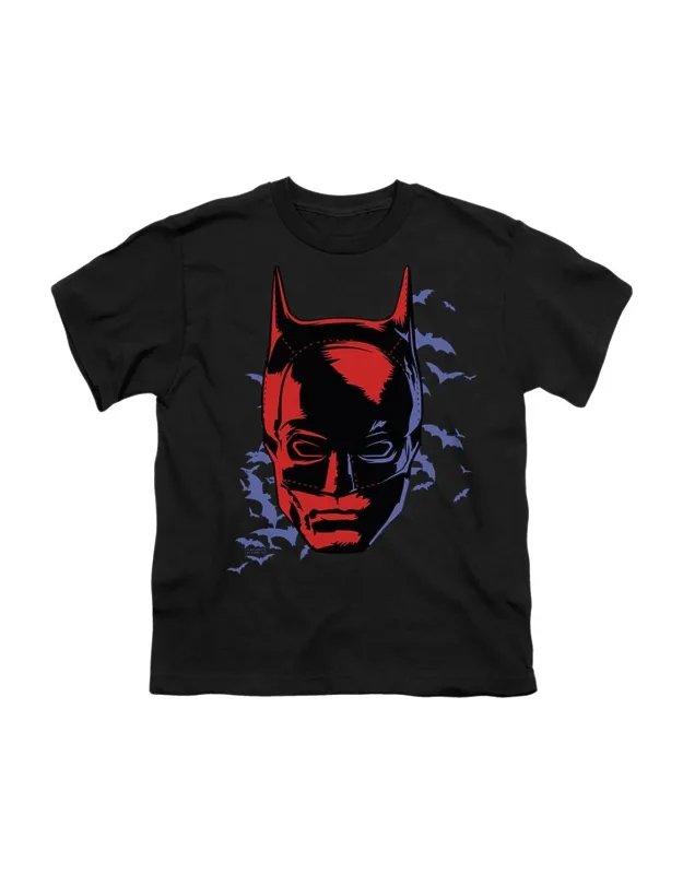 _batman Shadowed Headshot Short Sleeve Tee / T-shirt Stylish Easy_