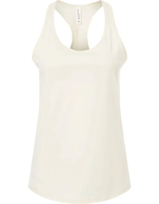 Jersey Racerback Tank, 100% Airlume Combed And Ringspun Cotton, Relaxed Fit