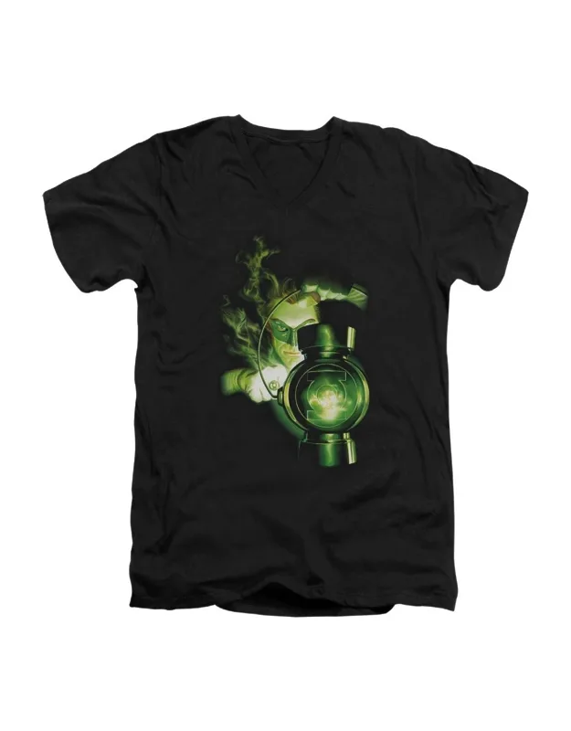 Lantern Light Short Sleeve V Neck T-shirt