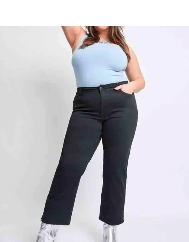 High Rise Wide Leg Trousers