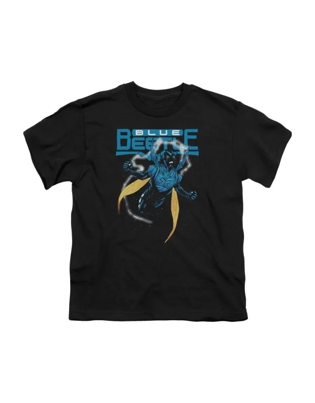 Justice League Of America Blue Beetle Tee - Stylish For Everyday Wear, 100% Cotton