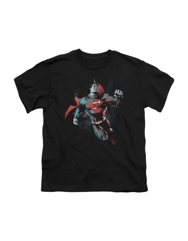 Superman Up In The Sky Short Sleeve Tee - Stylish For Everyday Wear