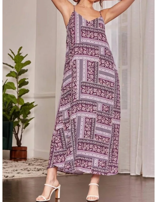 Floral Print Maxi Dress
