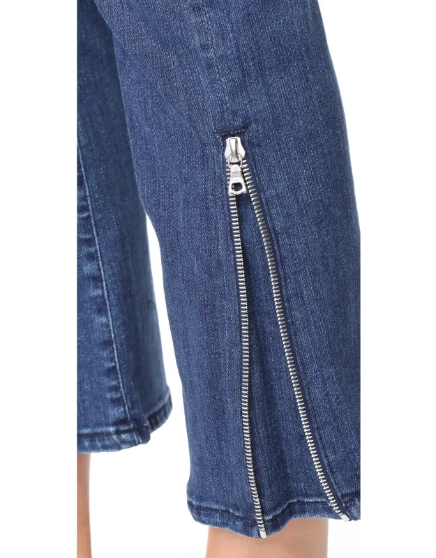 Denim Cropped Jeans