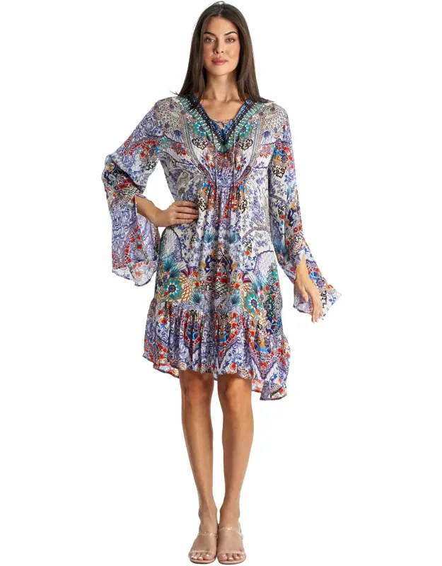 Erita Short Dress Features