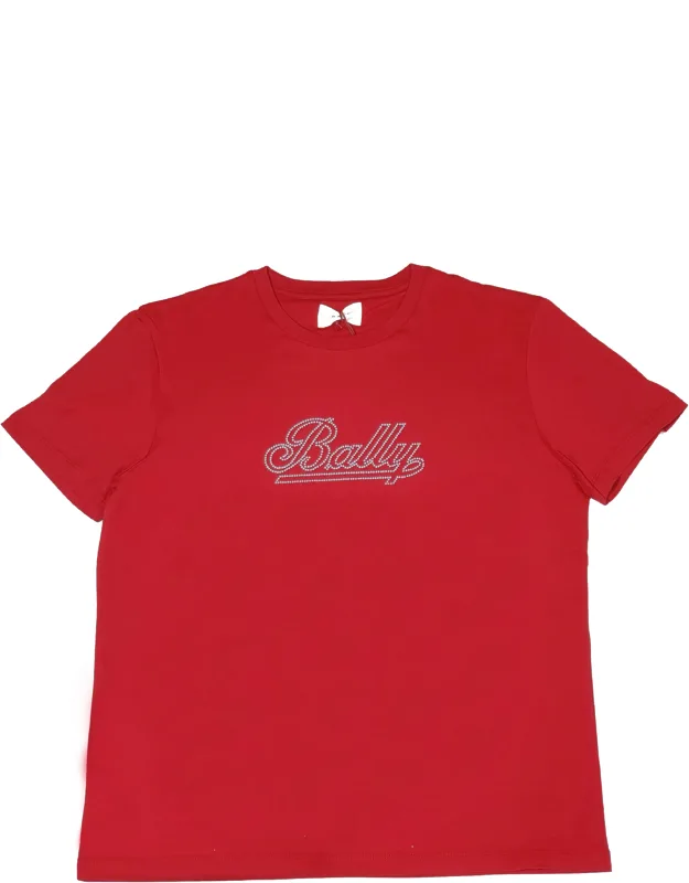 100% Cotton Studs Logo T-shirt