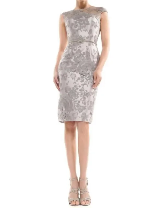 Embellished Cocktail Dress
