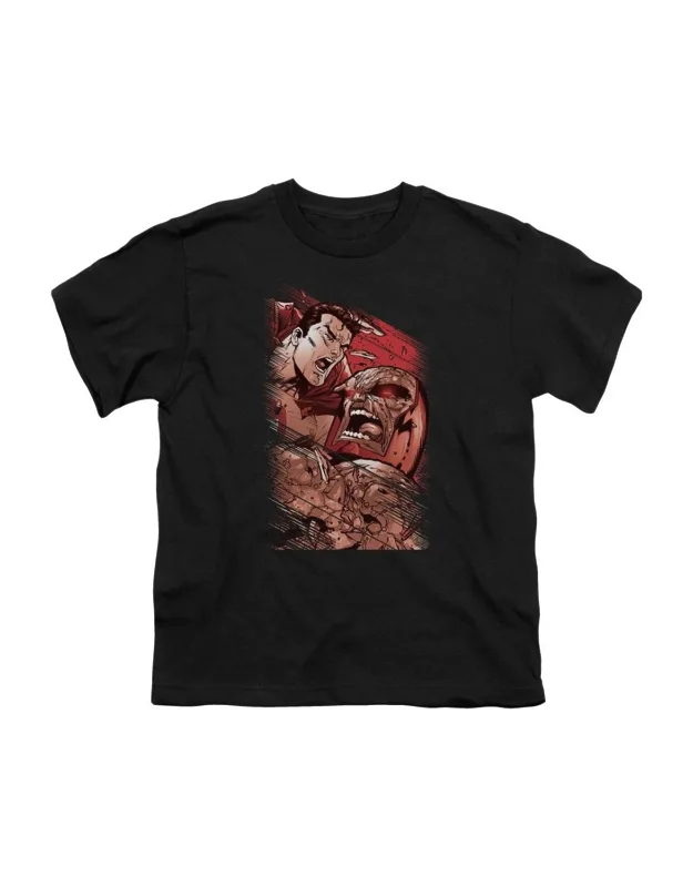 Superman Supes Vs Darkseid Short Sleeve Tee - 100% Cotton, Stylish Design