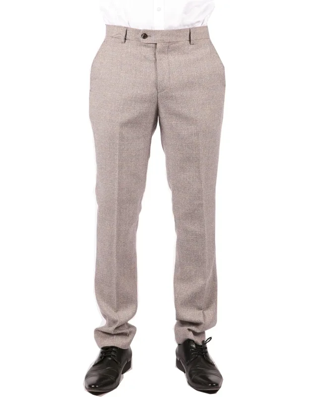 Tweed Check Vintage Trousers