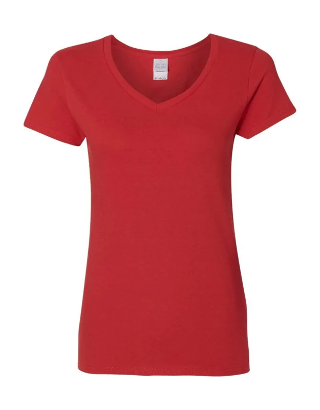 Heavy Cotton V-neck T-shirt