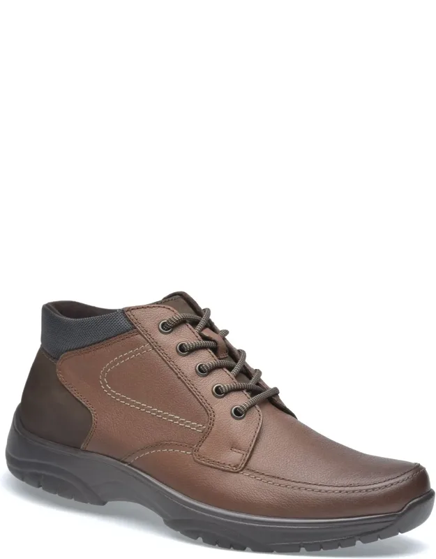 Boots - Low Ankle - Cowhide Leather - Jonas - Ergonomic Design, Cushioned Breathable Leather