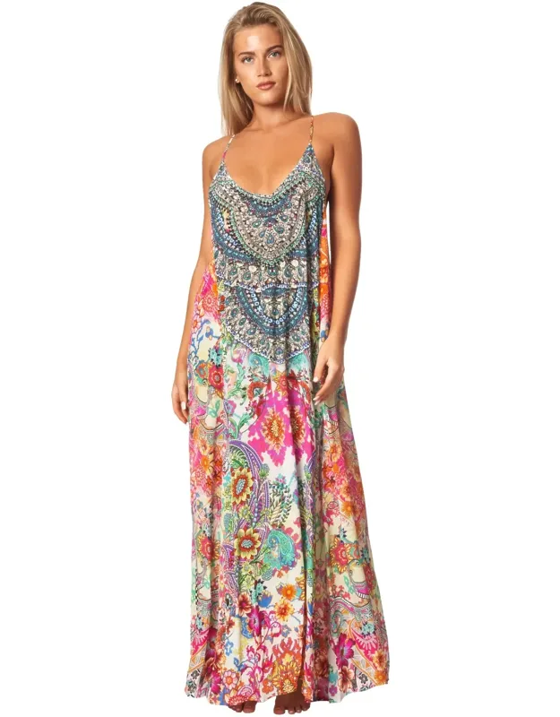 Dream T-back Maxi Dress