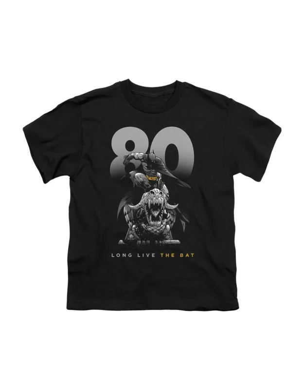 _batman Big 80 Short Sleeve Juvenile Tee / T-shirt Stylish Easy_