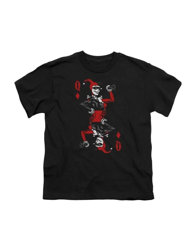 Batman Quinn Of Diamonds Short Sleeve Tee - Stylish For Everyday Wear