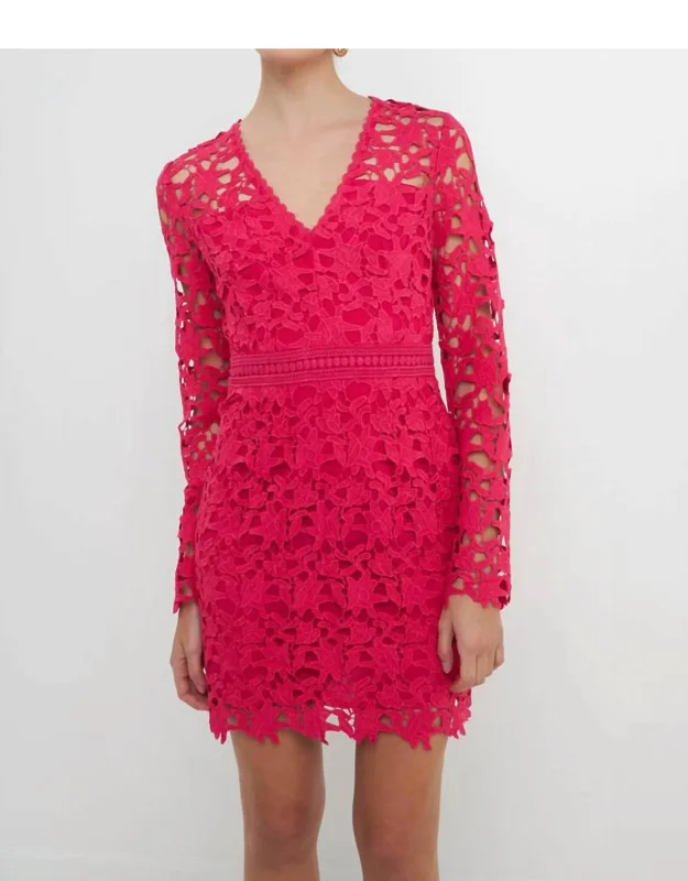 Lace Mini Dress
