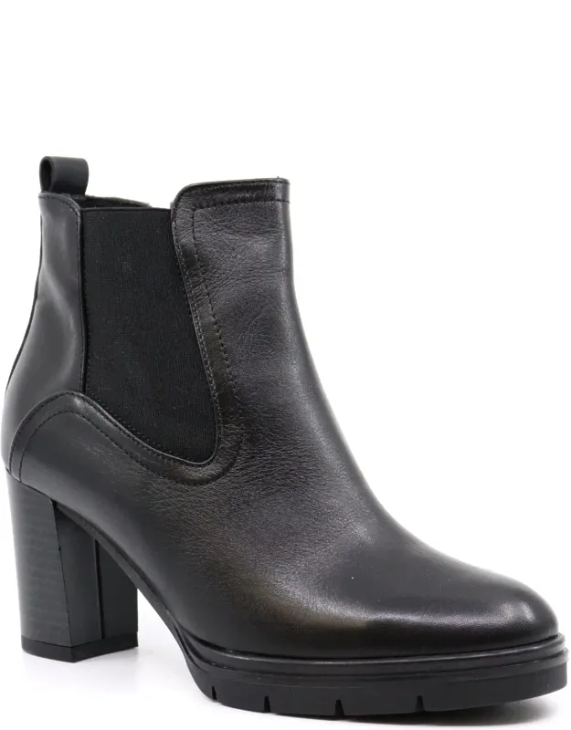 Leather Ankle Booties